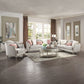 Kasa - Coffee Table - Sintered Stone Top & Champagne