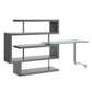 Buck II - Writing Desk With Bookshelf
