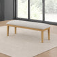 Essence - Dining Bench With Natural Cushion