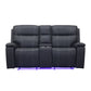 Hartley - Reclining Console Loveseat
