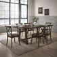 Kaelyn - Side Chair (Set of 2) - Dark Oak & Black Metal
