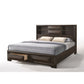 Merveille - Eastern King Bed With Storage - Espresso