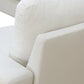 Ainehome Beige Flannel 4-Piece Modular Sofa Set