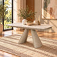Cassian - Dining Table With Ceramic Top - Cream