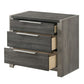 Jehoram - 3 Drawer Nightstand For Bedroom