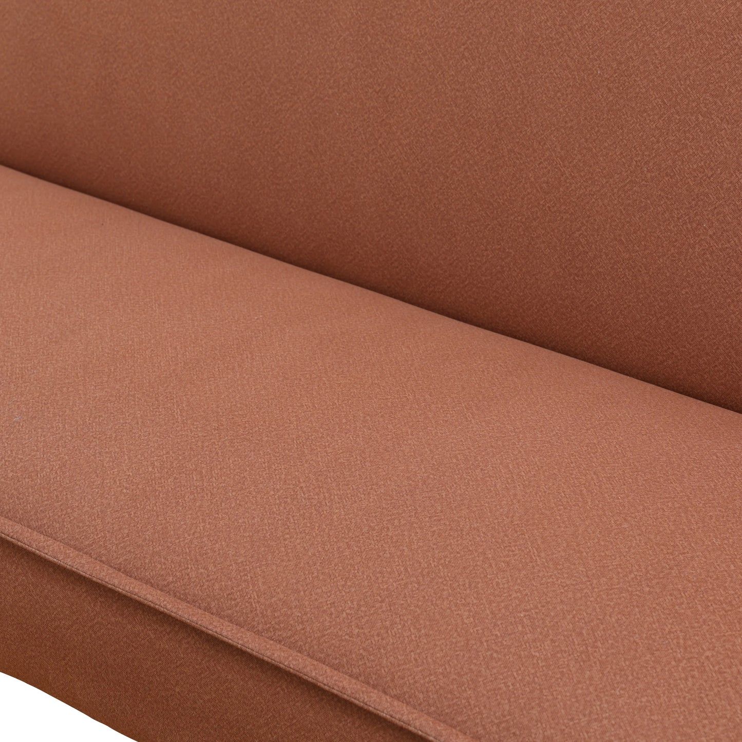 Ainehome Light Brown Flannel Convertible Sofabed