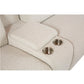Dayana - Power Motion Sectional Sofa - Beige Boucle