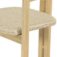 Sedona - Wood And Wicker Patio Dining Chair (Set of 2) - Natural / Brown