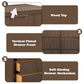 Leanna - Dresser With Wood Top - Brown Oak