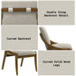 Danzel - Side Chair (Set of 2) - Gray / Vintage Oak