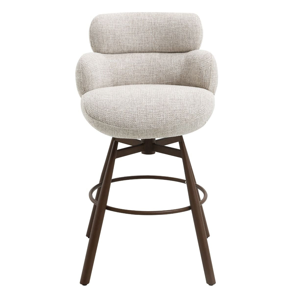 Jena - Fabric Counter Height Chair With Swivel