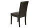Faux Marble Dining Group with Tufted Chairs