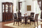 Traditional Extension Dining Group with Side and Armchairs