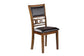Oak Round Storage-Shelf Dining Group — F1813