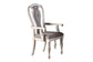 Distressed White Double-Leaf Dining Group — F1826
