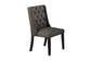 White Glass-Top Dining Group with Two Chair Styles