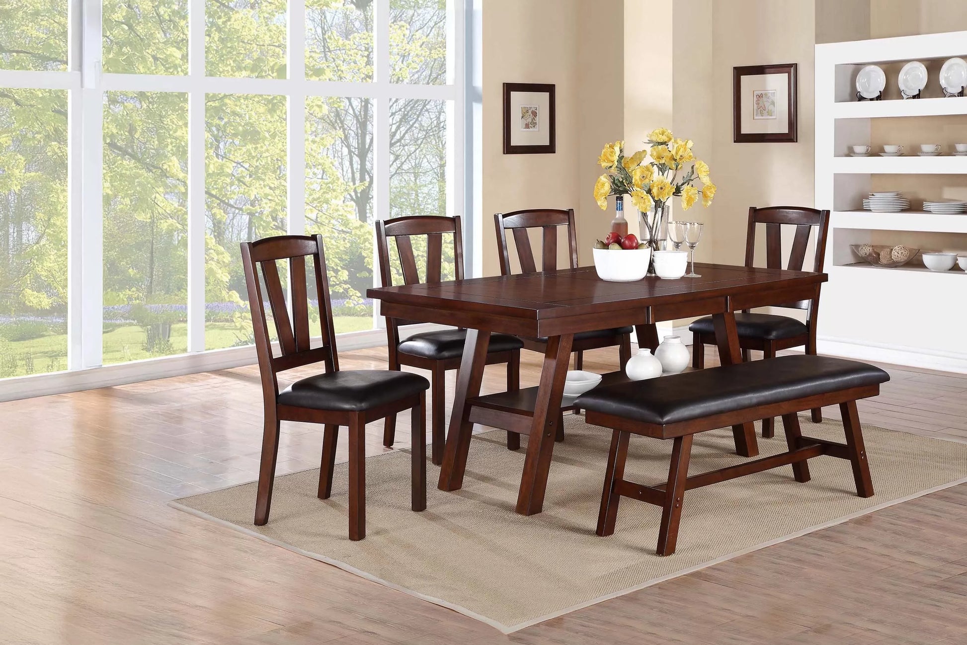 Storage-Shelf Dining Group 1