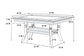 Glass-Top Storage-Shelf Dining Group 7