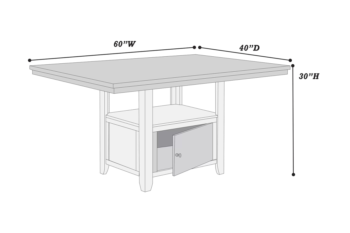 F2460 dining group image 7