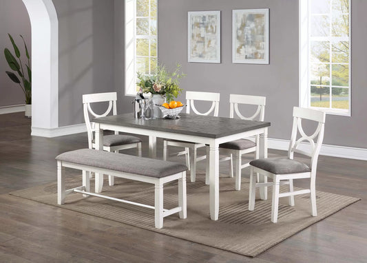 F2562 6-Piece Dining Set by Poundex