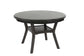 Gray Round Dining Group with Circle-Back Chairs