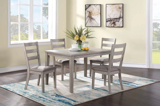F2602 5-Piece Dining Set by Poundex