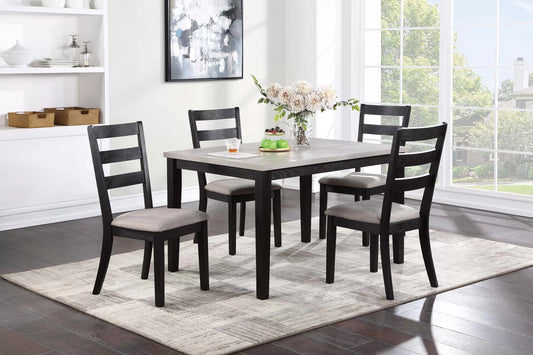 F2603 5-Piece Dining Set by Poundex