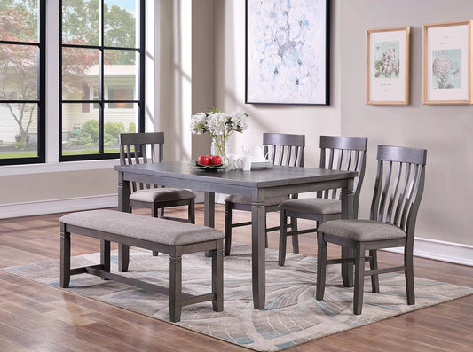 F2605 6-Piece Dining Set by Poundex