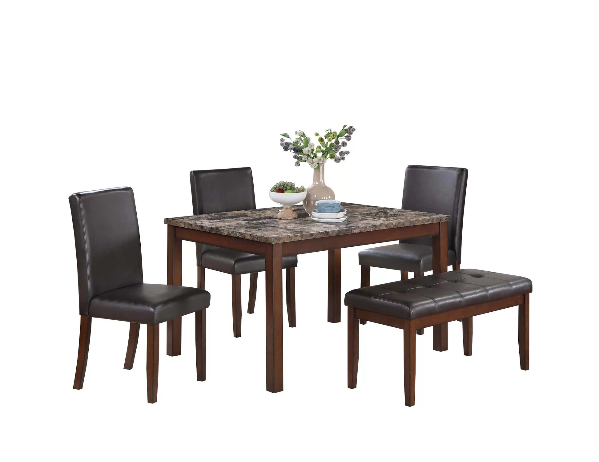 F2614 5-Piece Dining Set by Poundex - view 2