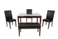 F2614 5-Piece Dining Set by Poundex - view 5