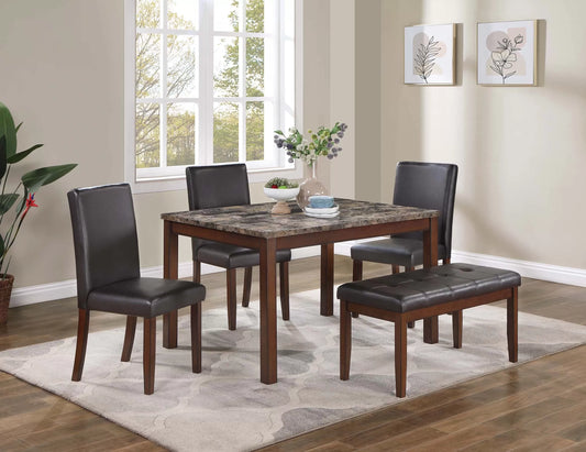 F2614 5-Piece Dining Set by Poundex