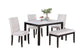 F2616 5-Piece Dining Set by Poundex - view 2