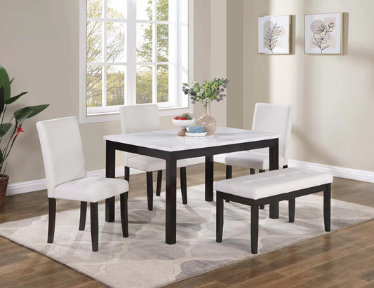 F2616 5-Piece Dining Set by Poundex