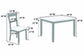F2621 5-Piece Dining Set by Poundex - view 13