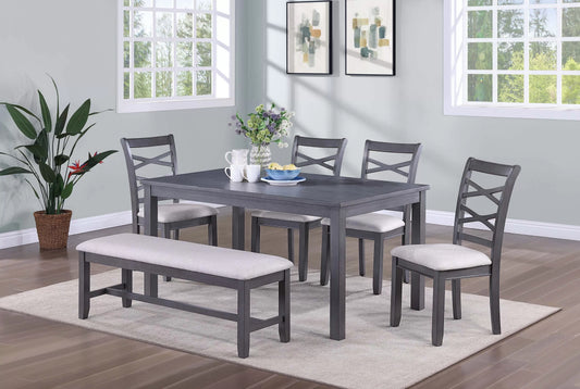 F2623 6-Piece Dining Set by Poundex
