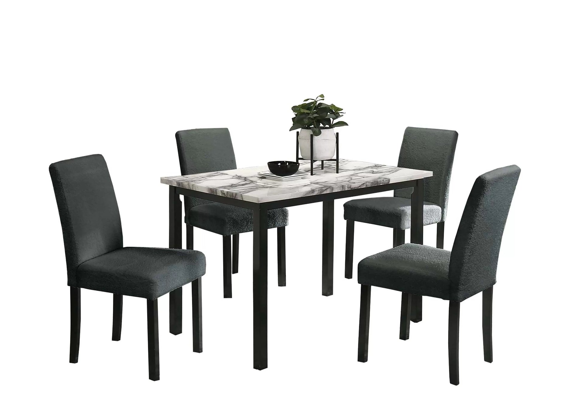 F2628 5-Piece Dining Set by Poundex - view 2