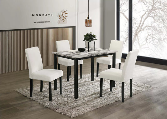 F2629 5-Piece Dining Set by Poundex