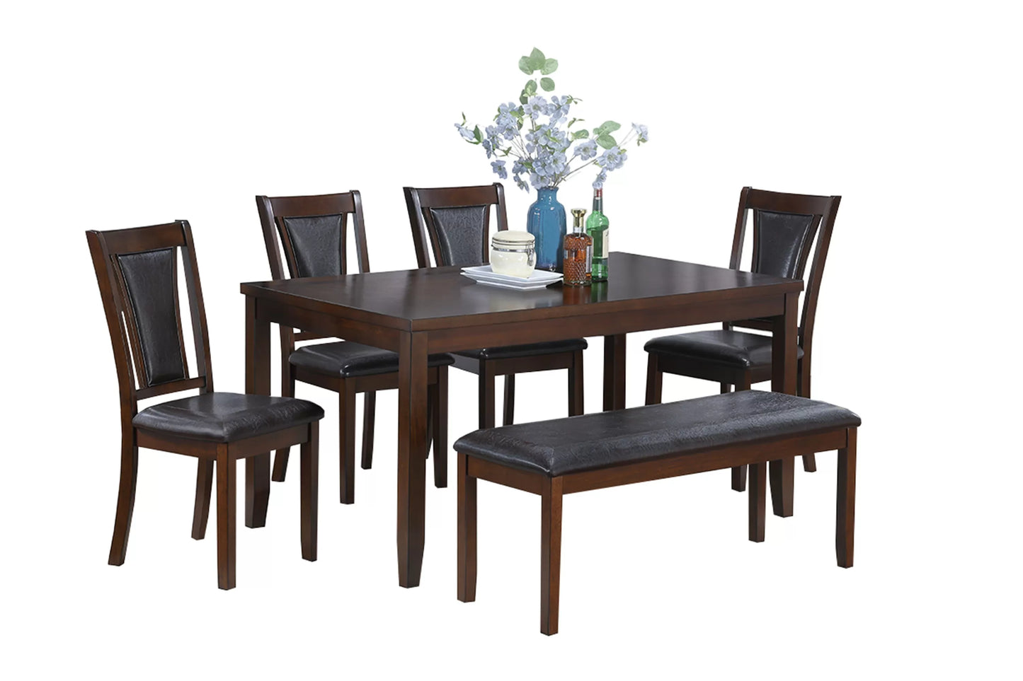 F2635 6-Piece Dining Set by Poundex - view 2
