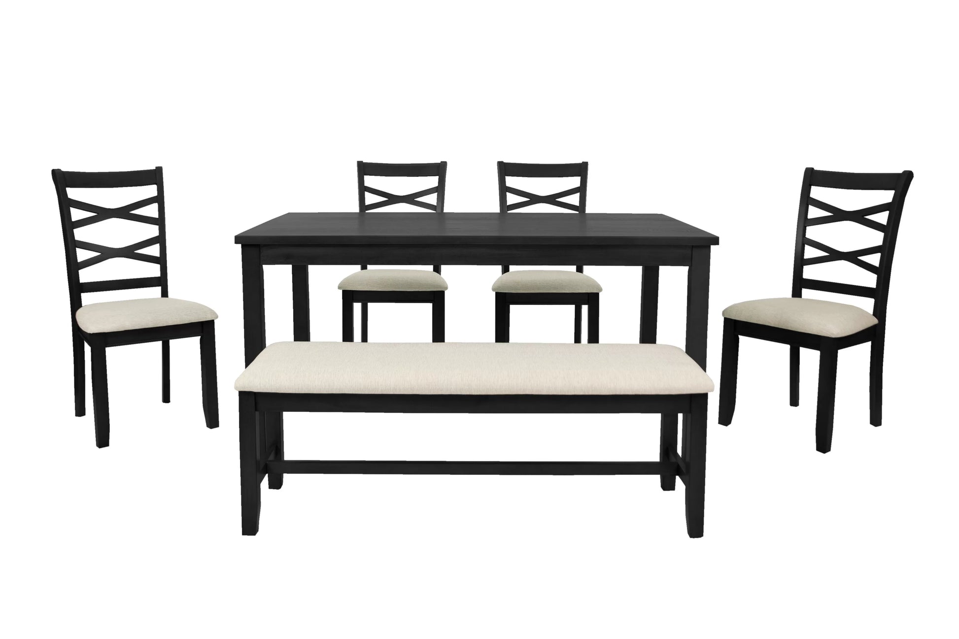 F2637 4-Piece Dining Set by Poundex - view 2