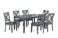 F2638 6-Piece Dining Set by Poundex - view 2