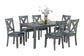 F2638 6-Piece Dining Set by Poundex - view 3