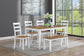 F2646 4-Piece Dining Set by Poundex - view 2