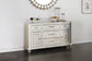 Glass-Top Storage-Shelf Dining Group 14