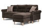 F6448 Tan 2-Piece Reversible Sectional image 5
