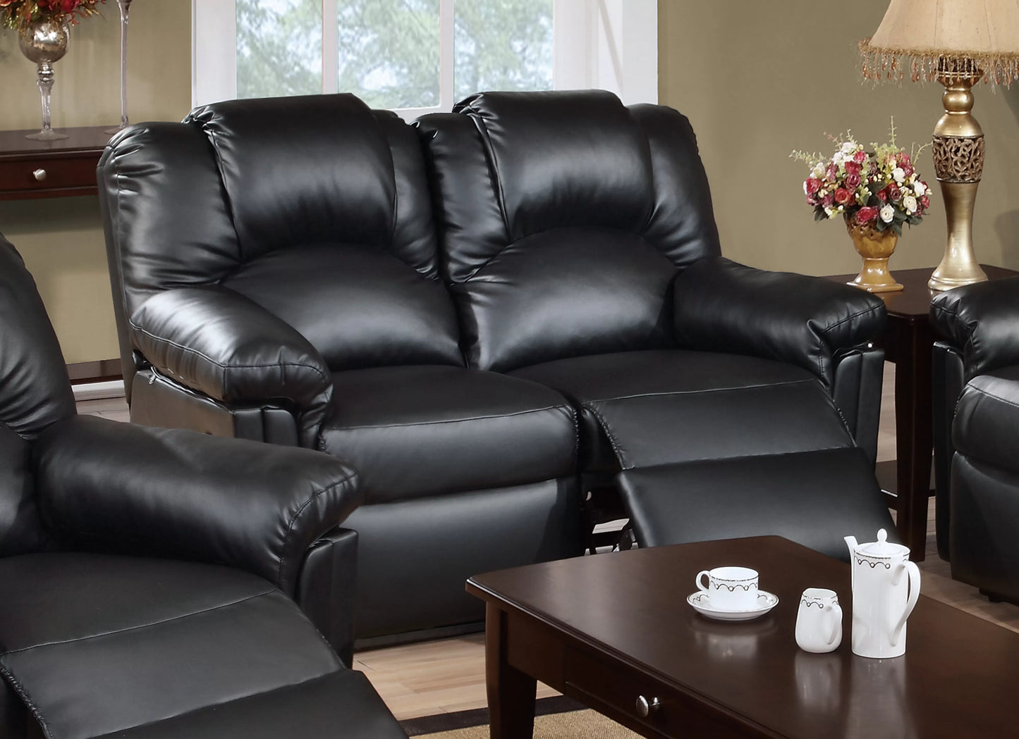 F6672 sofa and F6671 loveseat authentic Poundex image 6