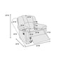 Poundex F6673 recliner view 4