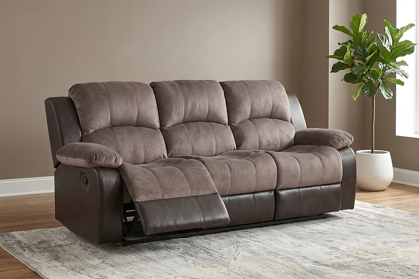 F6696 sofa and F6695 loveseat authentic Poundex image 8