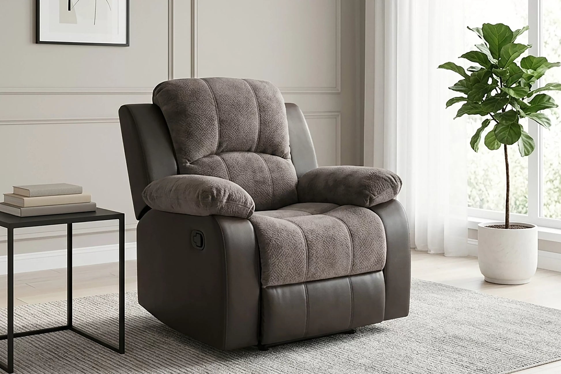 Poundex F6697 recliner view 6