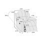 Poundex F6713 recliner view 4