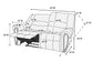F6750 sofa and F6749 loveseat authentic Poundex image 10